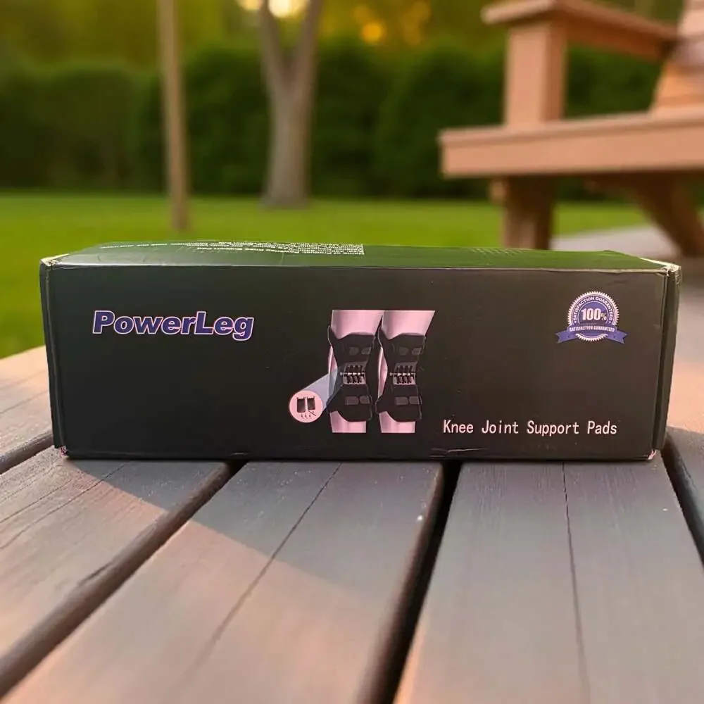 Power Lift Joint Support Knee Brace Pad Rebound Spring Force Leg Band Booster